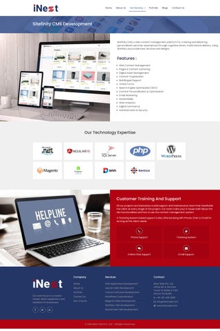 Sitefinity CMS Development by iNest Delhi - Issuu