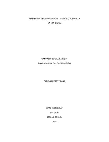 PERSPECTIVA DE LA INNOVACION