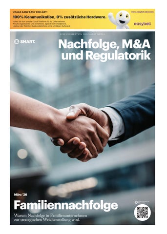 Smart Nachfolge, M&A und Regulatorik