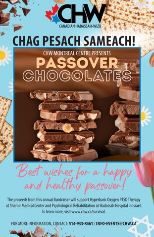 CHW Montreal Passover Sponsorship Book 2026