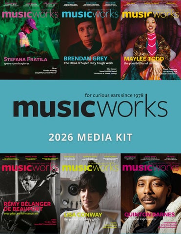 Musicworks Media Kit 2026