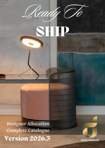 Complete Ready to Ship Design Catalogue 2026