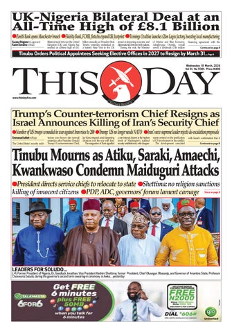 WEDNESDAY 18TH MARCH 2026