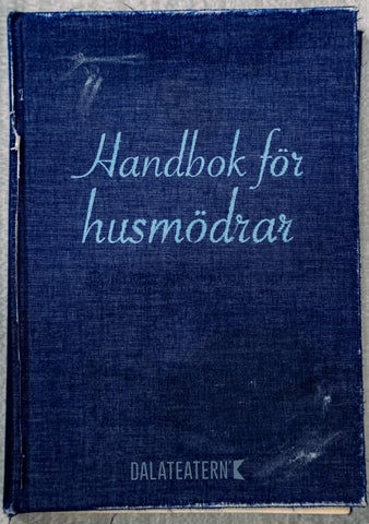 Handbok för husmödrar - föreställningsprogram