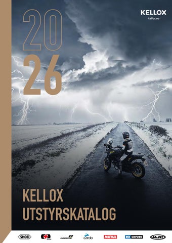 2026 Kellox Utstyrskatalog