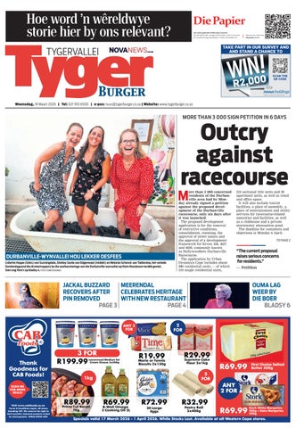 TygerBurger | Tygervalley | E-Edition | 18 March 2026