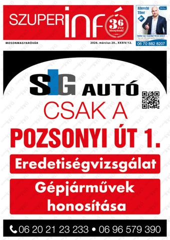 Szuperinfó Mosonmagyaróvár 34/12
