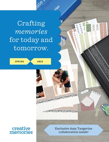 Creative Memories 2026 Beginner Catalog