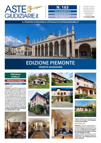 Edizione Piemonte N. 165