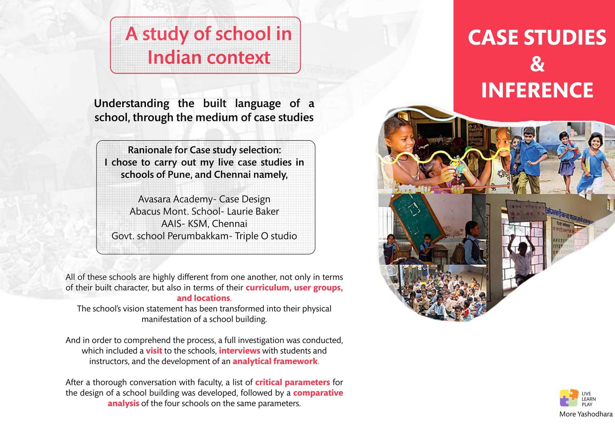 School Building in Indian Context: case study and inference by ...