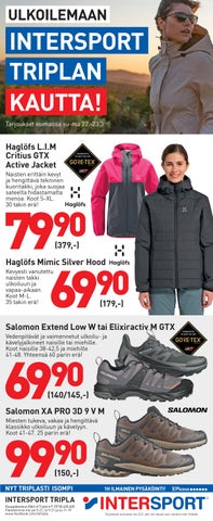 Intersport Triplan sunnuntaitarjoukset!