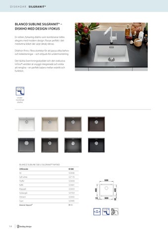 Beslag Design BLANCO 2026 第 14 页