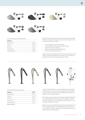 Beslag Design BLANCO 2026 第 9 页
