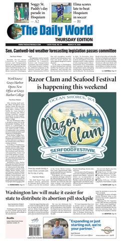 Aberdeen Daily World, March 19, 2026