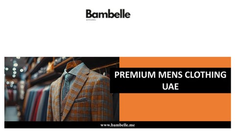 PREMIUM MENS CLOTHING UAE