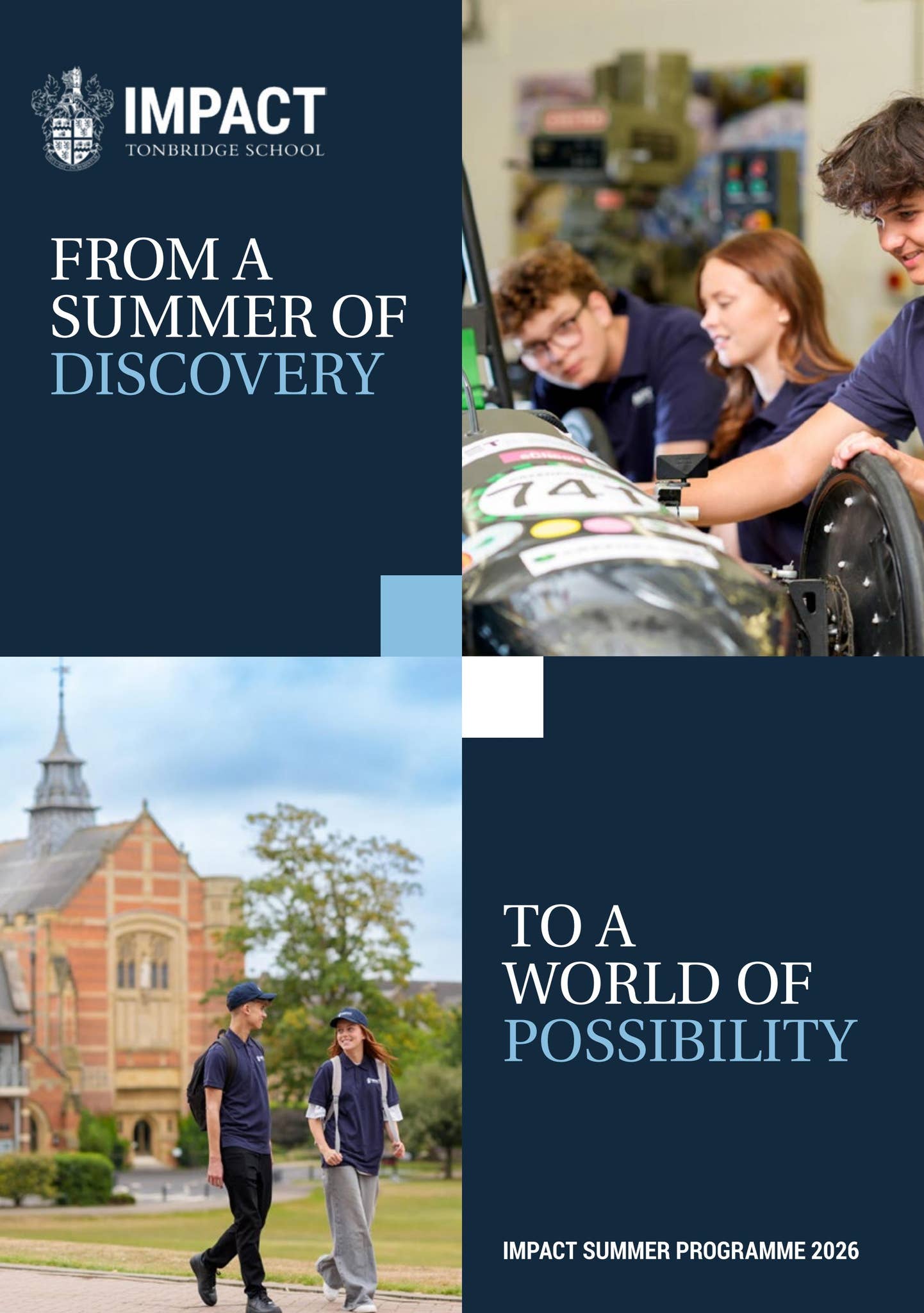 IMPACT Summer Brochure 2026 by Tonbridge School - Issuu