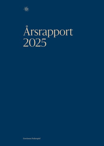 Gorrissen Federspiel | Årsrapport 2025