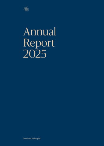 Gorrissen Federspiel | Annual Report 2025