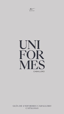 Uniformes Caballero