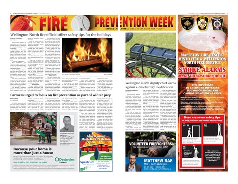 PC40 - Best Feature/Unit Pages - 2nd place - North Wellington Community News