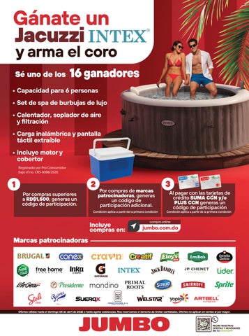 Promoción Jacuzzi Semana Santa -Jumbo 2026