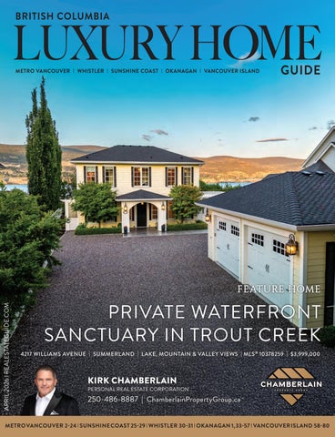 April 2026 BC Luxury Home Guide