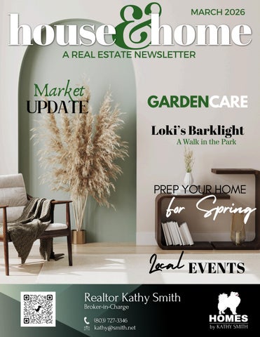 March 2026 House & Home Newsletter | Copyright Realtor Kathy Smith