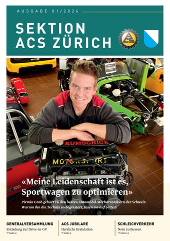 Clubmagazin ACS Sektion Zürich