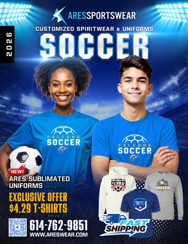 2026 Fall Soccer Catalog