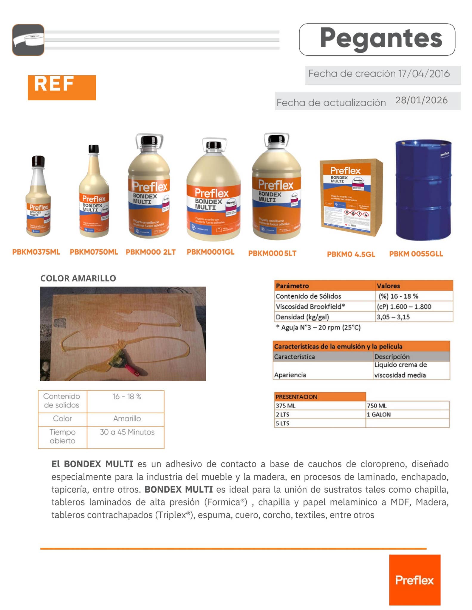 Bondex Injectable 9. PEGANTES BONDEX MULTI by Madecentro Colombia - Issuu