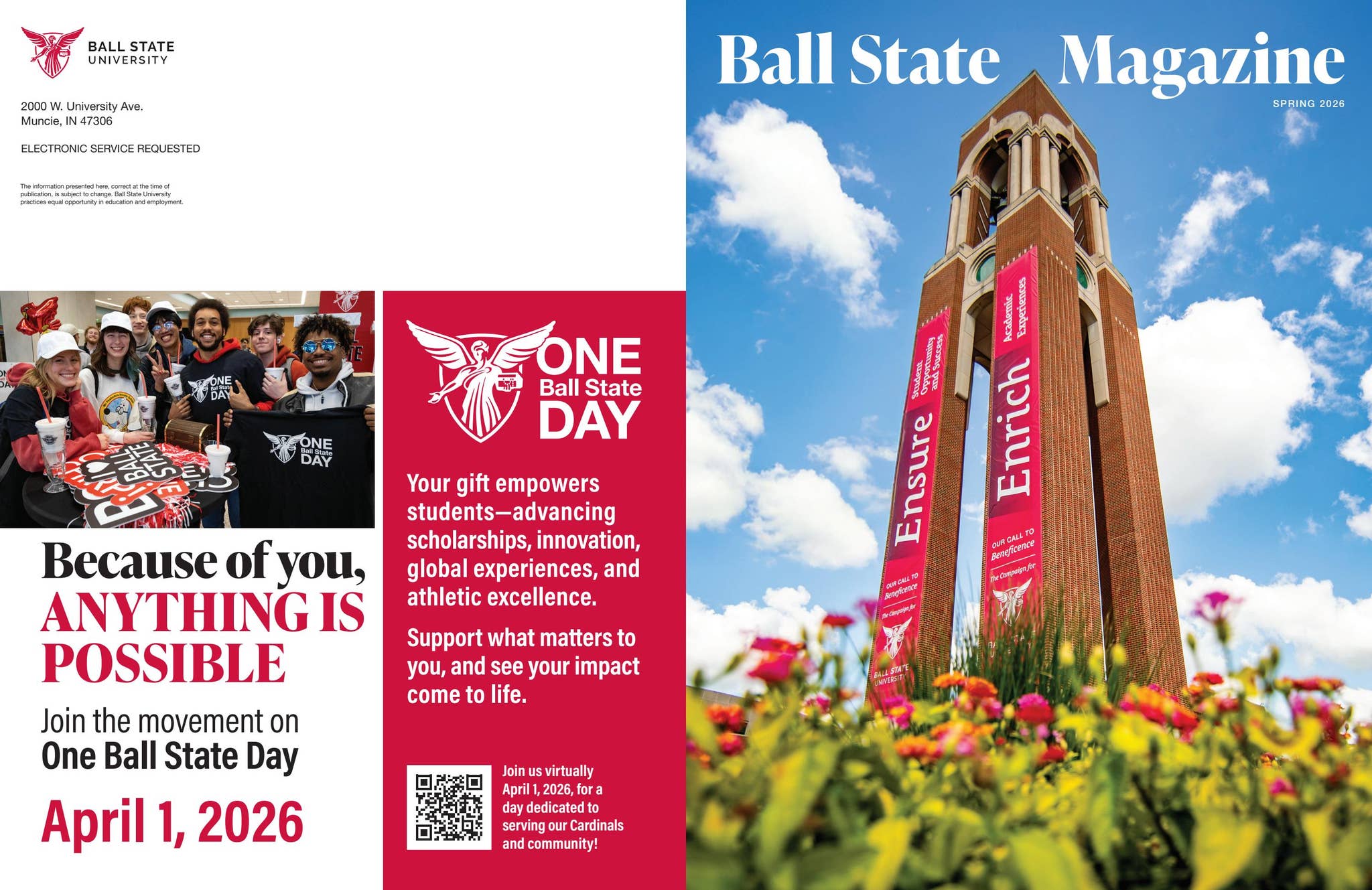 Ball State Magazine Spring 2026 by Ball State University - Issuu