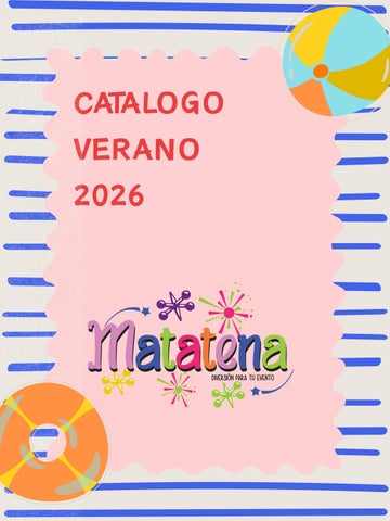CATALOGO VERANO 2026