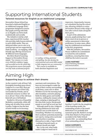 Education Choices Winter 2025 online by educationchoicesmagazine - Issuu