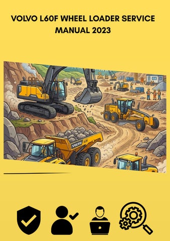 VOLVO L60F WHEEL LOADER SERVICE MANUAL 2023