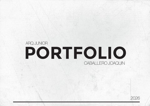PORTFOLIO JOAQUIN