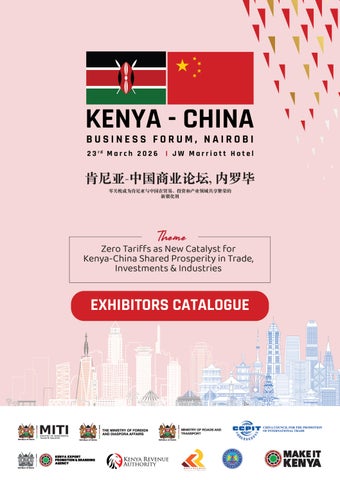 Kenya-China Exhibition Catalogue 2026