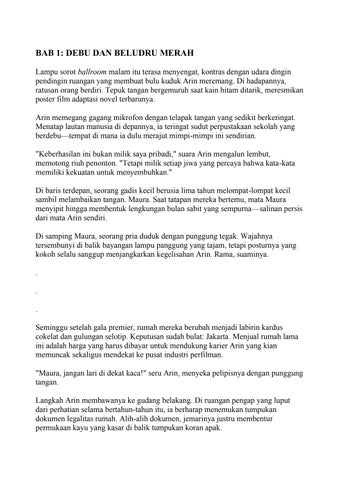 BENANG MERAH YANG TERSILAP