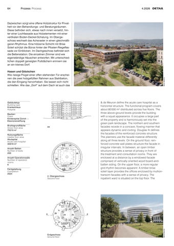 DETAIL 4.2026 - Gesundheitsbauten / Healthcare Buildings 第 10 页