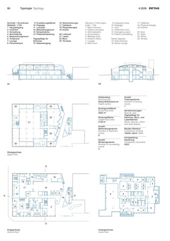 DETAIL 4.2026 - Gesundheitsbauten / Healthcare Buildings 第 14 页