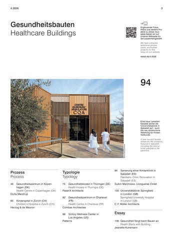 DETAIL 4.2026 - Gesundheitsbauten / Healthcare Buildings 第 5 页