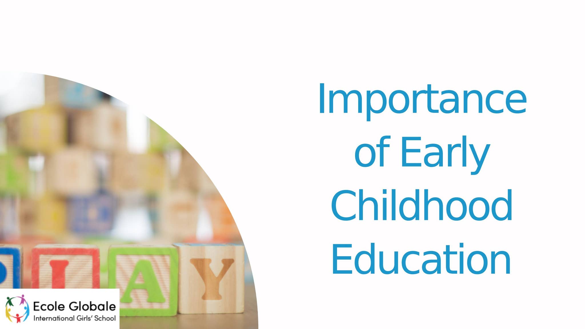 Importance of Early Childhood Education by Sakshii - Issuu
