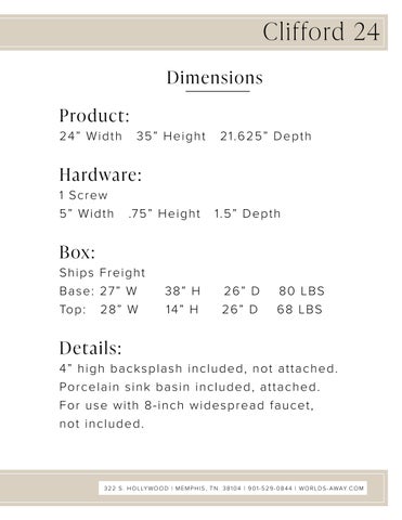 Worlds Away 2026 卫浴 Vanities Supplement 第 9 页