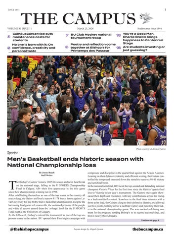 Monday March 23rd, 2026 Volume 81 Issue 11 