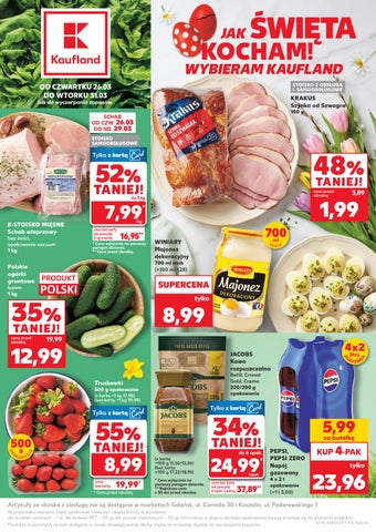 Kaufland gazetka JsK od 26.03.2026 do 31.03.2026