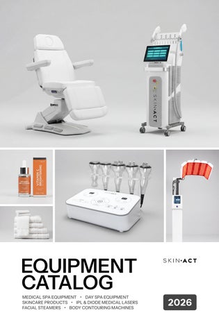 SkinAct 2026 Equipment Catalog