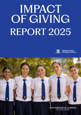 Impact of Giving Report 2025