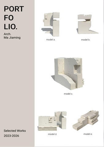 Ma Jiaming Architecture Portfolio