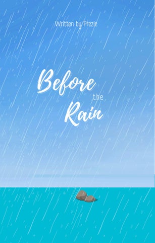 BEFORE THE RAIN