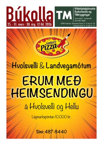 Búkolla 25.–31. mars 2026