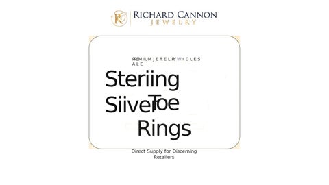 Sterling Silver Toe Rings Wholesale Supplier - www.rcjewelry.com